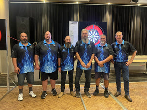 Blue Flame Snooker Shirt