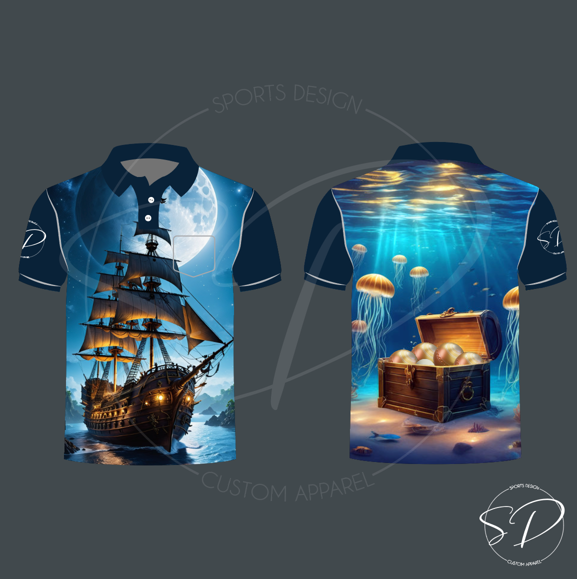 Pirate Ship Lawn Bowls