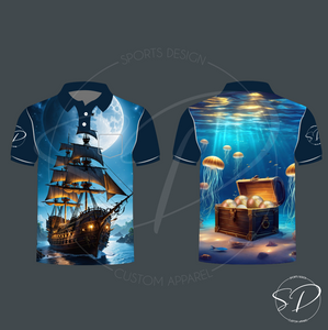 Pirate Ship Lawn Bowls
