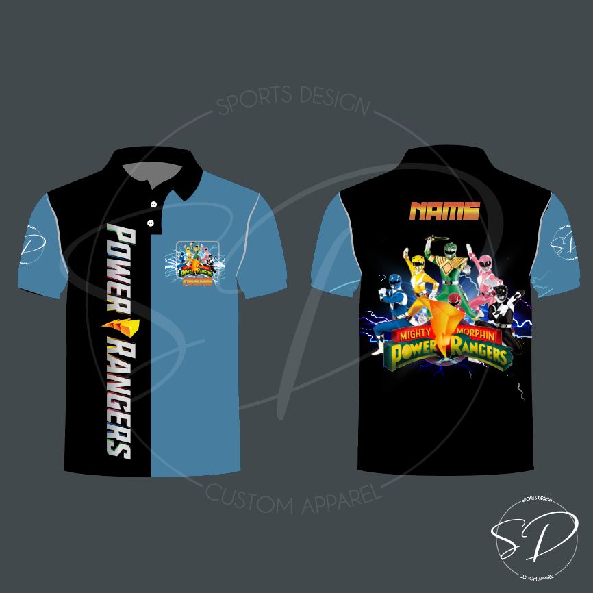 Power Rangers – Sportz Design