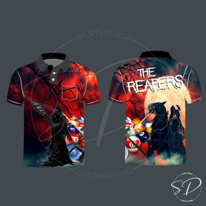 Grim Reaper Snooker Shirt