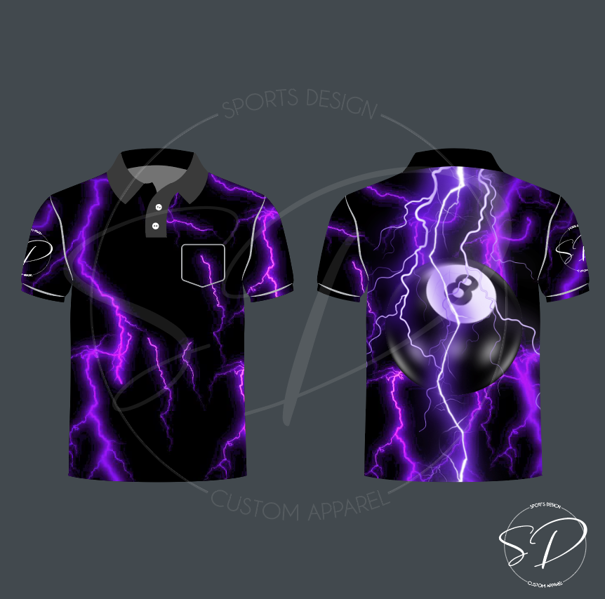 Purple lightning jersey sales