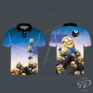 Minions Snooker Shirt