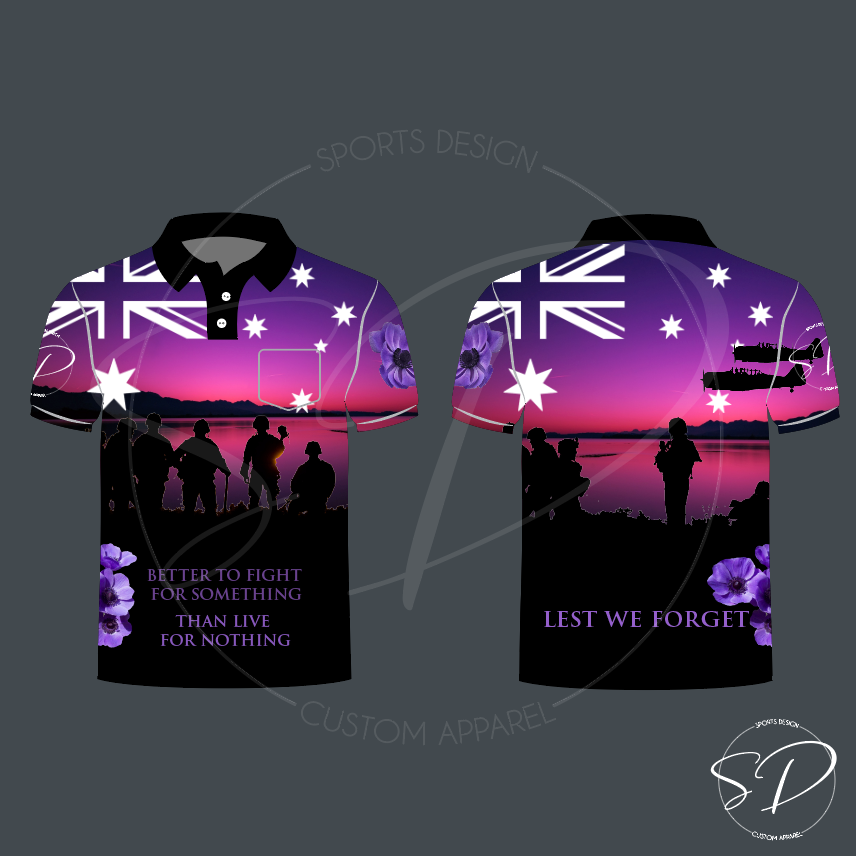 Purple Poppy Shirt